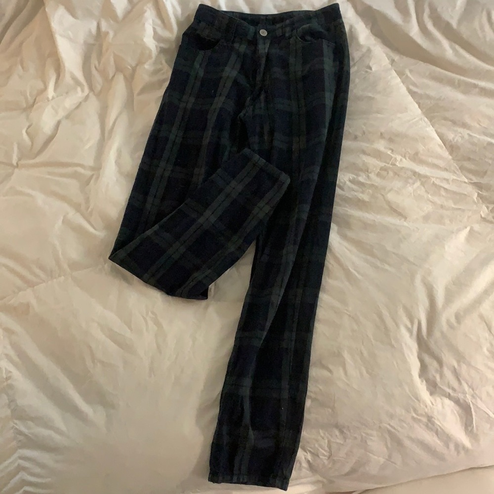 brandy melville plaid pants
